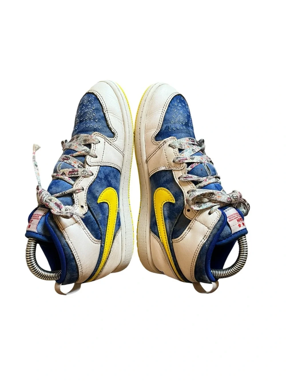 Air Jordan 1 Mid Sneaker School Be Tall In Your Thinking Preschool Edition 3Y